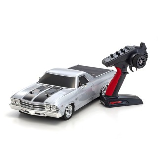 1/10 電動 4WD FAZER Mk2 シリーズ 1969 シボレー エルカミーノ SS396 コルテッツシルバー レディセット [34419T2]]