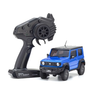 MX-01 スズキ ジムニーシエラ ブリスクブルーメタリック レディセット(クローリングカー ミニッツ4×4シリーズ) [32530MB]]