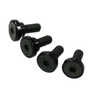 サーボスクリュー4.3mm穴用(ALワッシャー付/4/BK) [EG-3709U-BK]]