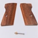 キャロム柴壇チェッカーグリップ マルゼンPPK/S用 [CAR-CG-200]]