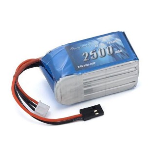 Gens ace LiPo2500(7.4V/レシーバー用/俵型) [GAB2201B]]