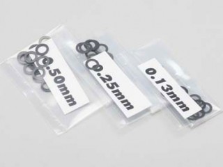 ●Φ4.0 スペーサーシム(0.13/0.25/0.50mm 各20枚入) [ZC-S40A]]