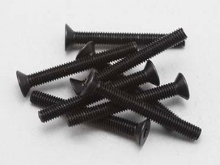 ●M3×25mm フラットヘッドソケットスクリュー(8本入) [ZC-F325A]]