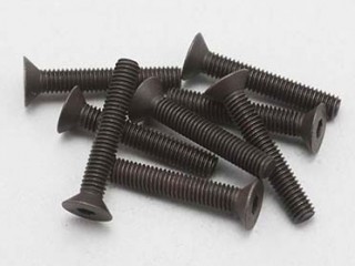 ●M3×18mm フラットヘッドソケットスクリュー(8本入) [ZC-F318A]]