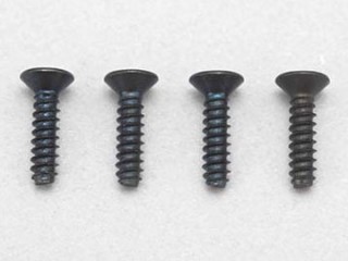 ●M2×8mm フラットヘッドソケットスクリュー(6角穴タッピング 4本入) [ZC-F28TPHA]]