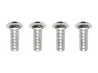 ●M3×8mmBHソケットスクリュー(アルミ製4本入) [ZC-BH38AA]]
