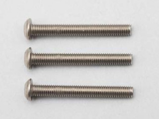●M3×25mm チタン製ボタンヘッドソケットスクリュー(3本入) [ZC-BH325TA]]