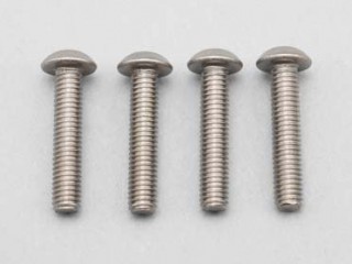 ●M3×15mm チタン製ボタンヘッドソケットスクリュー(4本入) [ZC-BH315TA]]