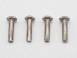 ●M3×12mm チタン製ボタンヘッドソケットスクリュー(4本入) [ZC-BH312TA]]