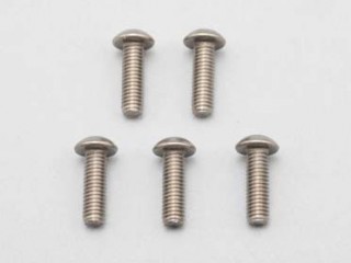 ●M3×10mm チタン製ボタンヘッドソケットスクリュー(5本入) [ZC-BH310TA]]