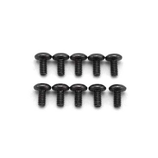 ●M2×4mmボタンヘッドスクリュー(φ4.2ヘッド/10本入) [ZC-BH24A]]