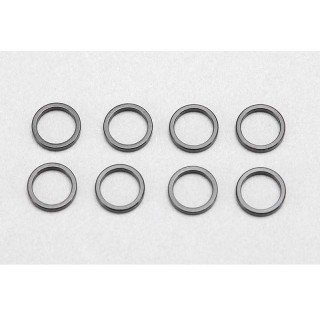 ●φ5xφ7x1.0mmアルミシム(8個入ブラック) [ZC-A5710BA]]