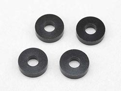 ●Φ3.0×Φ8.0×2.0mm アルミシム(ブラック)(4個入) [ZC-A3820BA]]