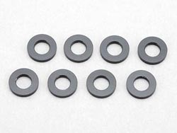 ●Φ3.0×Φ6.0×1.5mm アルミシム(ブラック)(8個入) [ZC-A3615BA]]