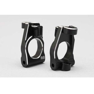 ●YZ-4用アルミ製フロントステアリングハブキャリア(8度) [Z4-41308A]]