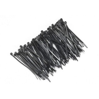 ●ナイロン ストラップ ブラック 80mm(100本) [YT-NS80A]]