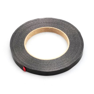 ●ストラッピングテープ(黒) 12mm×50m [YT-2BKA]]