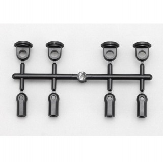 ●4ピースプラショック用モールドショックキャップ/ショックエンド [YS-S6MA]]