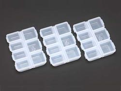 ●パーツケース(90×70×17mm)(3個入) [YC-10A]]