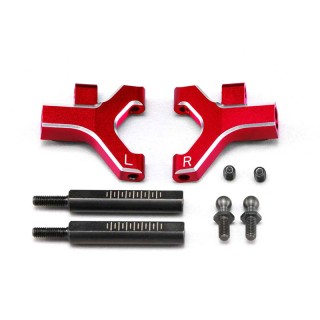 ●フロントロアショートAアームセット(レッド仕様 面取加工済)(YD-2用) [Y2-R08FSCA]]