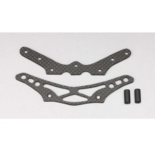 ●YD2シリーズ用グラファイト製 バンパー/バンパーブレース [Y2-001GBA]]