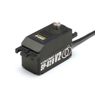 ●ドリフト用プログラマブルサーボ SP-02DV2 ブラック [SP-02DV2A]]