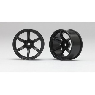 ●RP ドリフトホイール 6本スポーク 02 オフセット6mm(黒) [RP-6213B6A]]