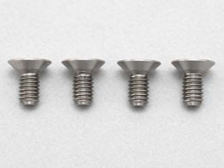 ●M3×6mm 高精度切削チタン製フラットヘッドソケットスクリュー(4本入) [RP-042-06A]]