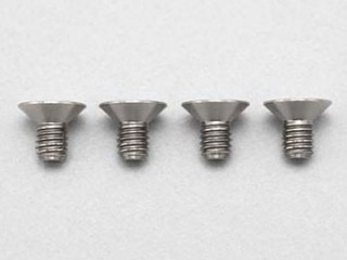 ●M3×5mm 高精度切削チタン製フラットヘッドソケットスクリュー(4本入) [RP-042-05A]]