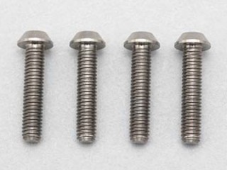 ●M3×14mm 高精度切削チタン製ボタンヘッドソケットスクリュー(4本入) [RP-041-14A]]