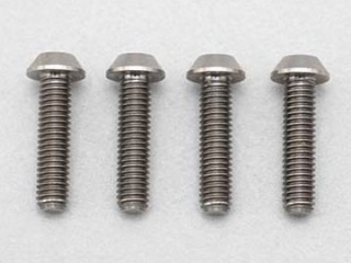 ●M3×12mm 高精度切削チタン製ボタンヘッドソケットスクリュー(4本入) [RP-041-12A]]