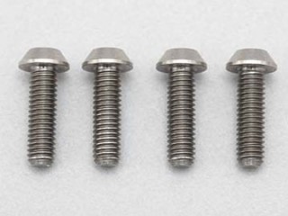 ●M3×10mm 高精度切削チタン製ボタンヘッドソケットスクリュー(4本入) [RP-041-10A]]