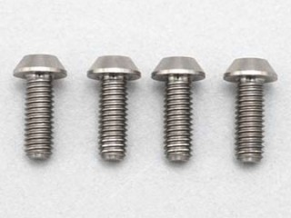 ●M3×8mm 高精度切削チタン製ボタンヘッドソケットスクリュー(4本入) [RP-041-08A]]
