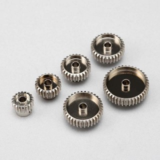 ●30T 超硬プレシジョンピニオンギヤ 48ピッチ 軽量ハードコート [PG-4830A]]