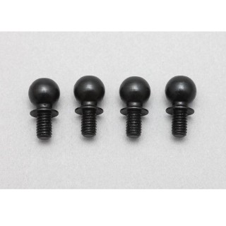 ●アルミステアリングブロック用6角穴付きキングピンボール(+1mm ネジ部3mm) [IB-414KB1A]]