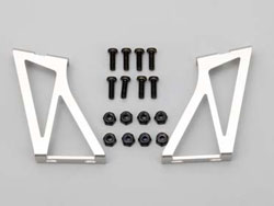 ●アルミ製ウイングステイ(シルバー) [D-056A]]