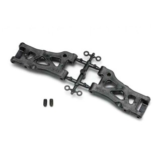 ●リヤサスアーム(55mm-ショック40mm)(BD9用) [B9-008RA]]