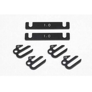 ●BD7用 アルミ製 サスマウント スペーサー(1.0mm Lx2/Sx4) [B7-SS10A]]