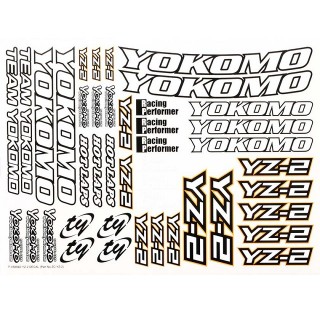 YZ-2ボディ用 デカルシート [ZC-YZ-2A]]