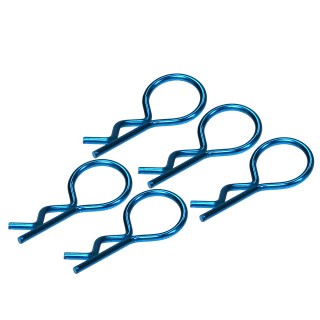 カラフルボディクリップ中(5pcs) LBL [1127M-LBL]]