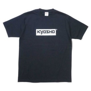 KYOSHO ボックスロゴ Tシャツ (ネイビー/L) [KOS-TS01NV-L]]