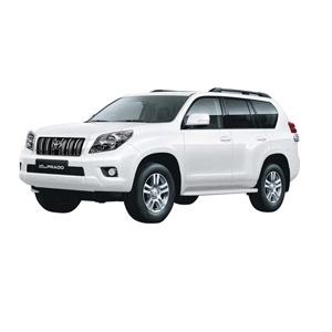 1/24 RC ランドクルーザープラド(白) [DK-No.24-TLCP-1]]