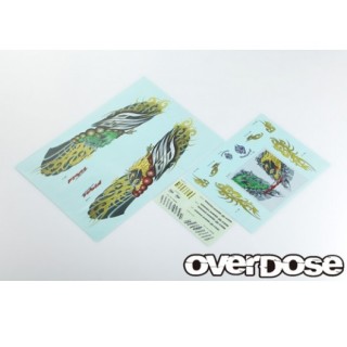 Team Weld 風神雷神グラフィックデカールセット [OD1807a]]