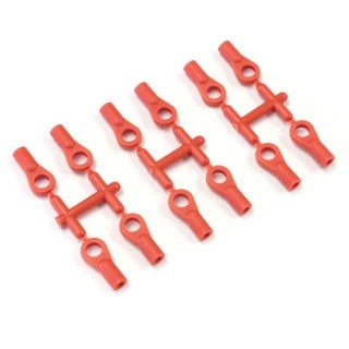 ボールエンド(5.8mm/レッド) [LA43RB]]