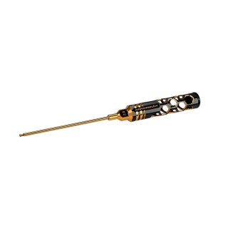 ボール六角レンチ2.5X120mm Black Golden [AM420125BG#P]]
