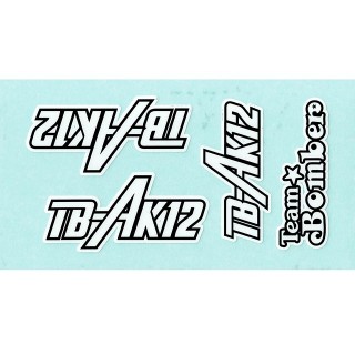 AK12ロゴステッカー(2枚入り) [TB30029]]