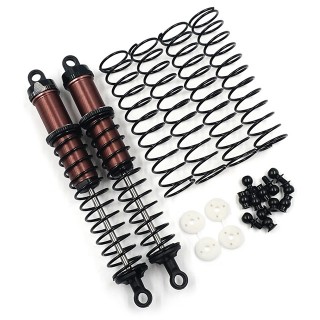 アルミビックボアGOダンパー 120mm 2本 1/10オン/オフ用 ブラック [BBG-0120BK]]