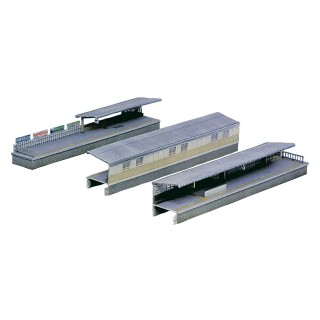 着色済み　都会型対向式ホームセット　 [2615]]