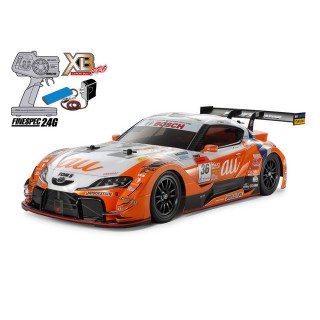 1/10RC XB au TOM'S GR Supra(TT-02シャーシ) [57934]]