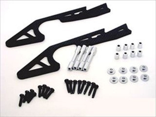 カーボンサブシャーシシルバー(ロングストレッチ仕様)WR02 [SWR-110S]]